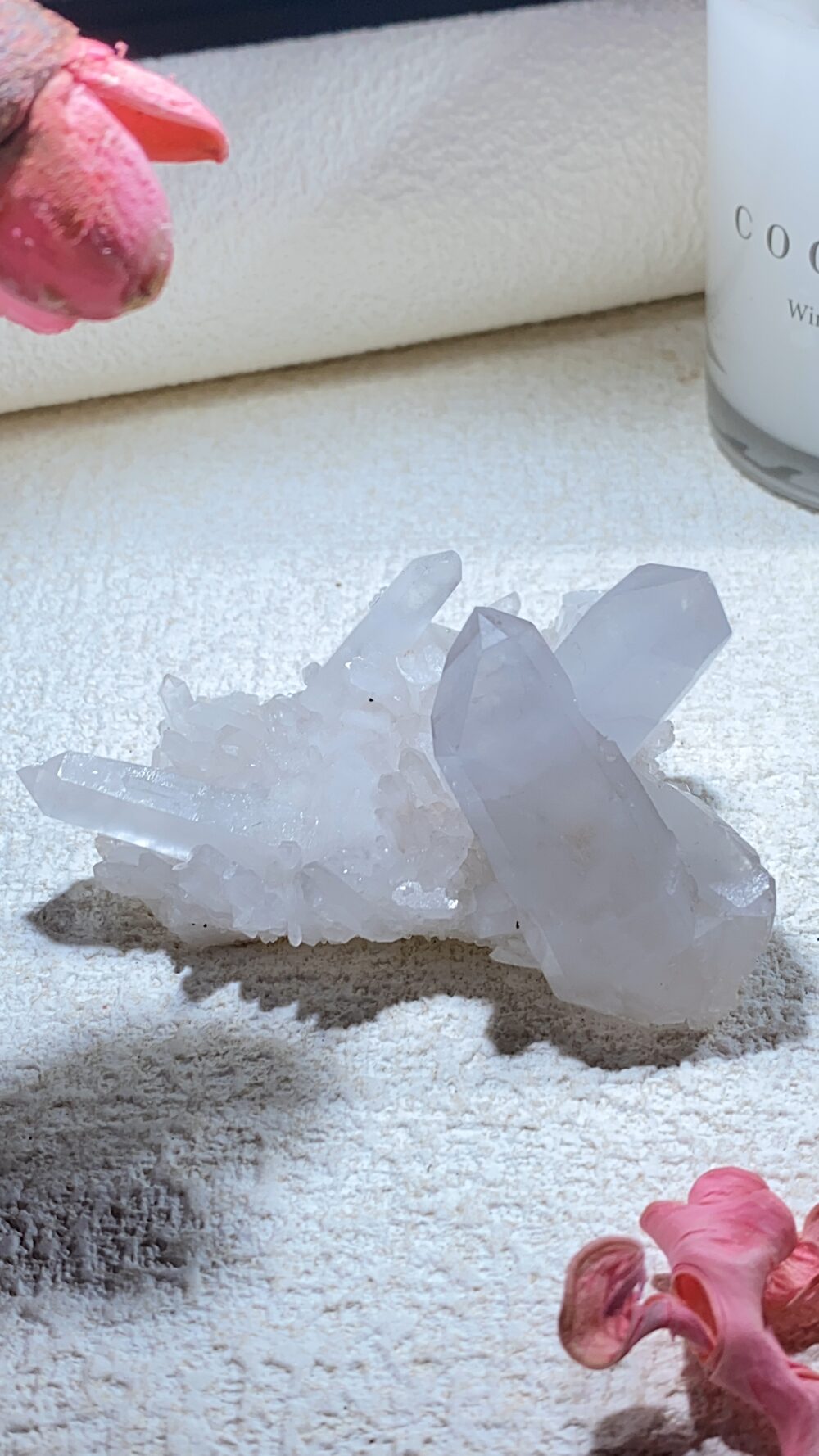 白水晶簇 Clear Quartz Cluster