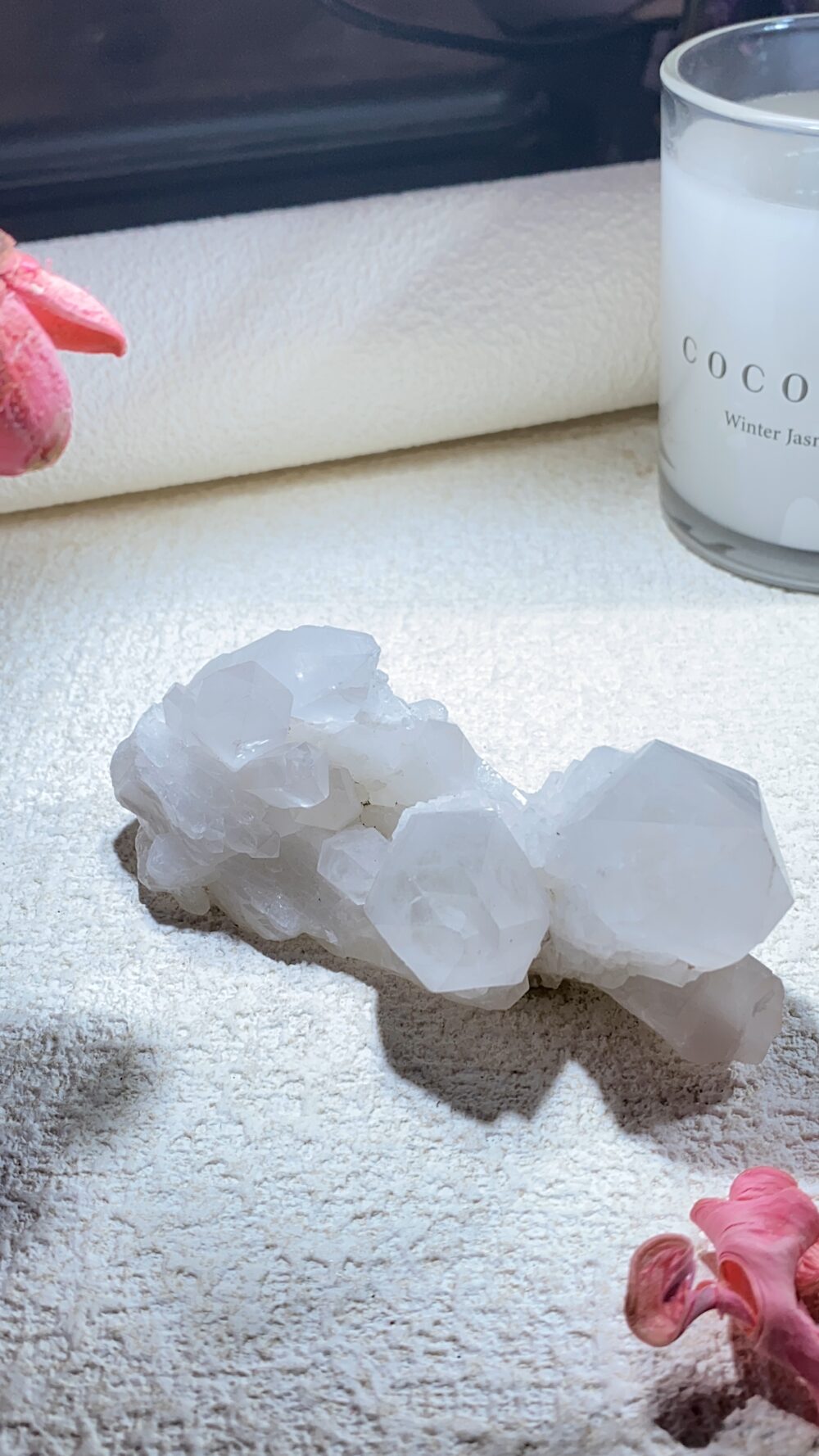 白水晶簇 Clear Quartz Cluster