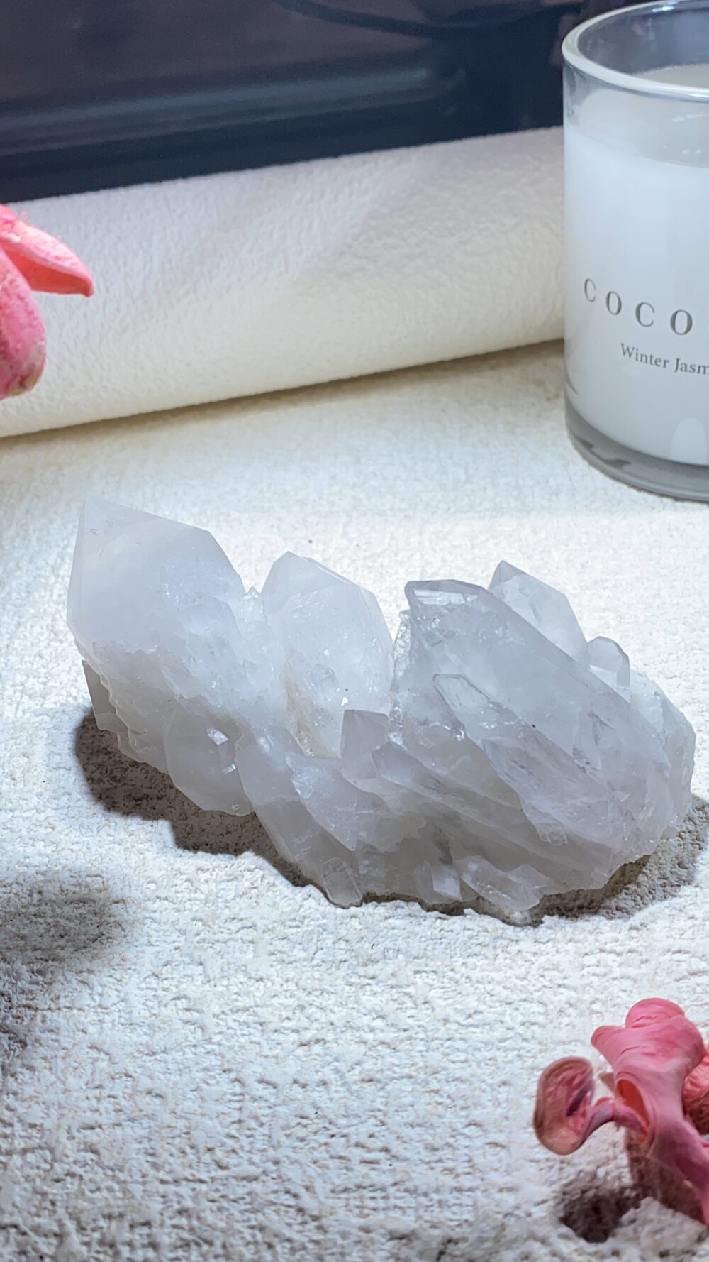 白水晶簇 Clear Quartz Cluster