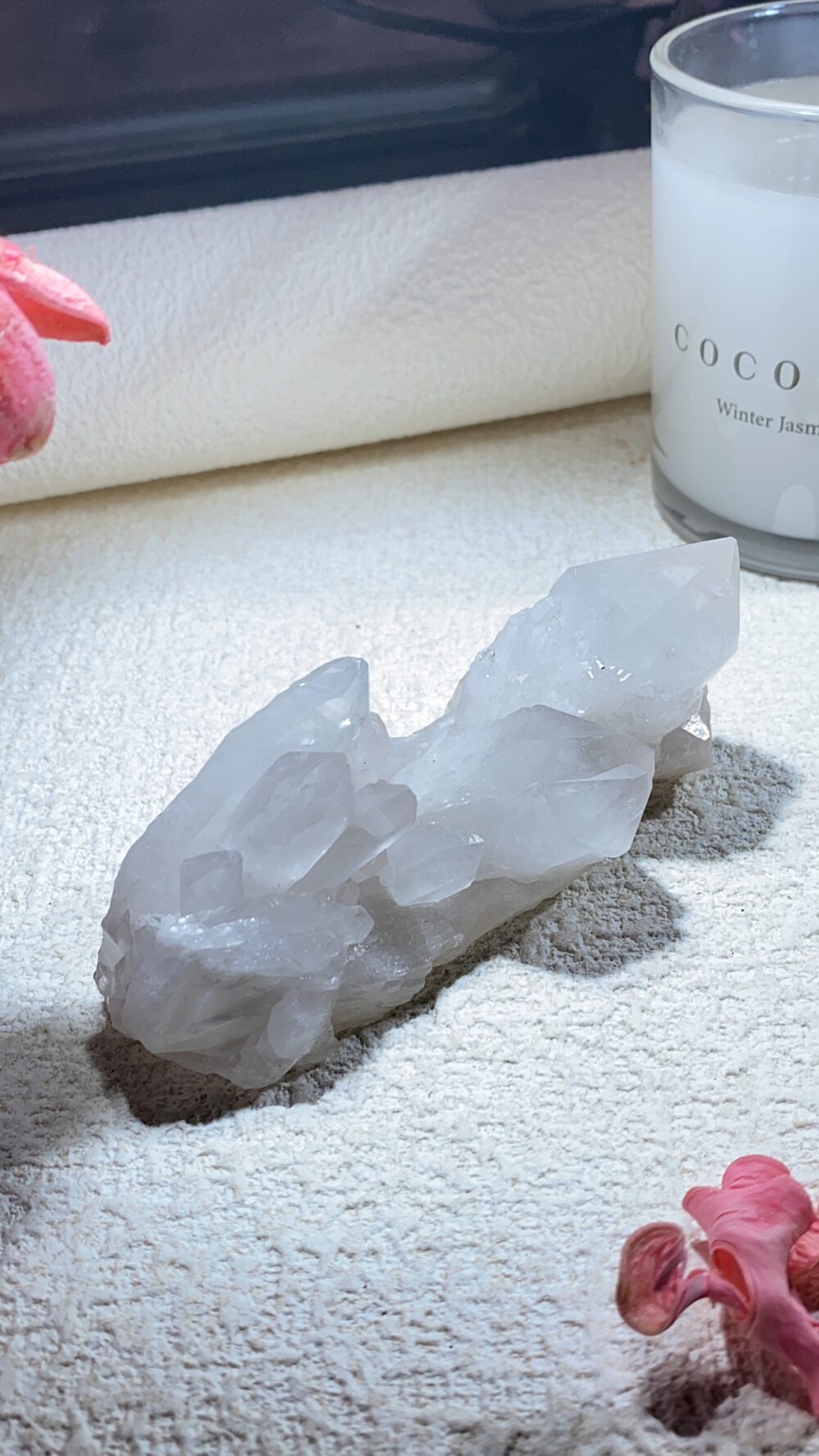 白水晶簇 Clear Quartz Cluster