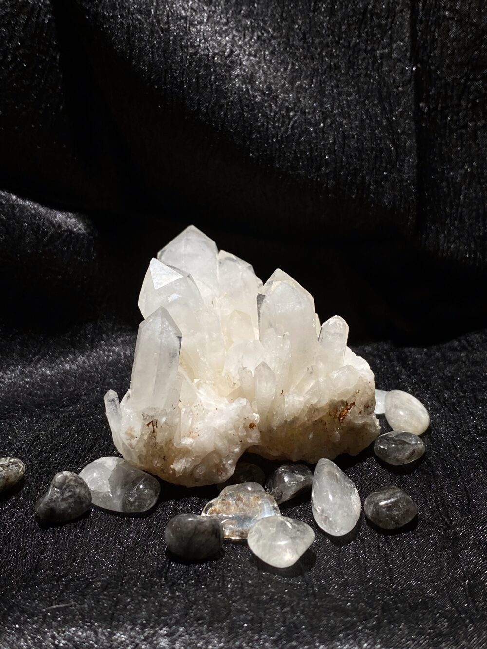 白水晶簇 Clear Quartz Cluster