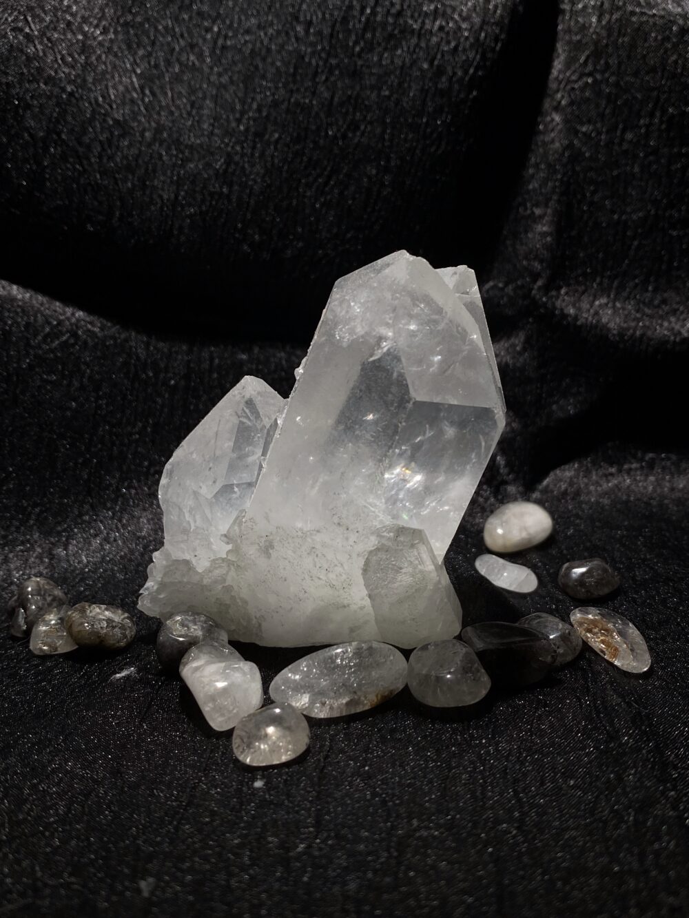 白水晶簇 Clear Quartz Cluster