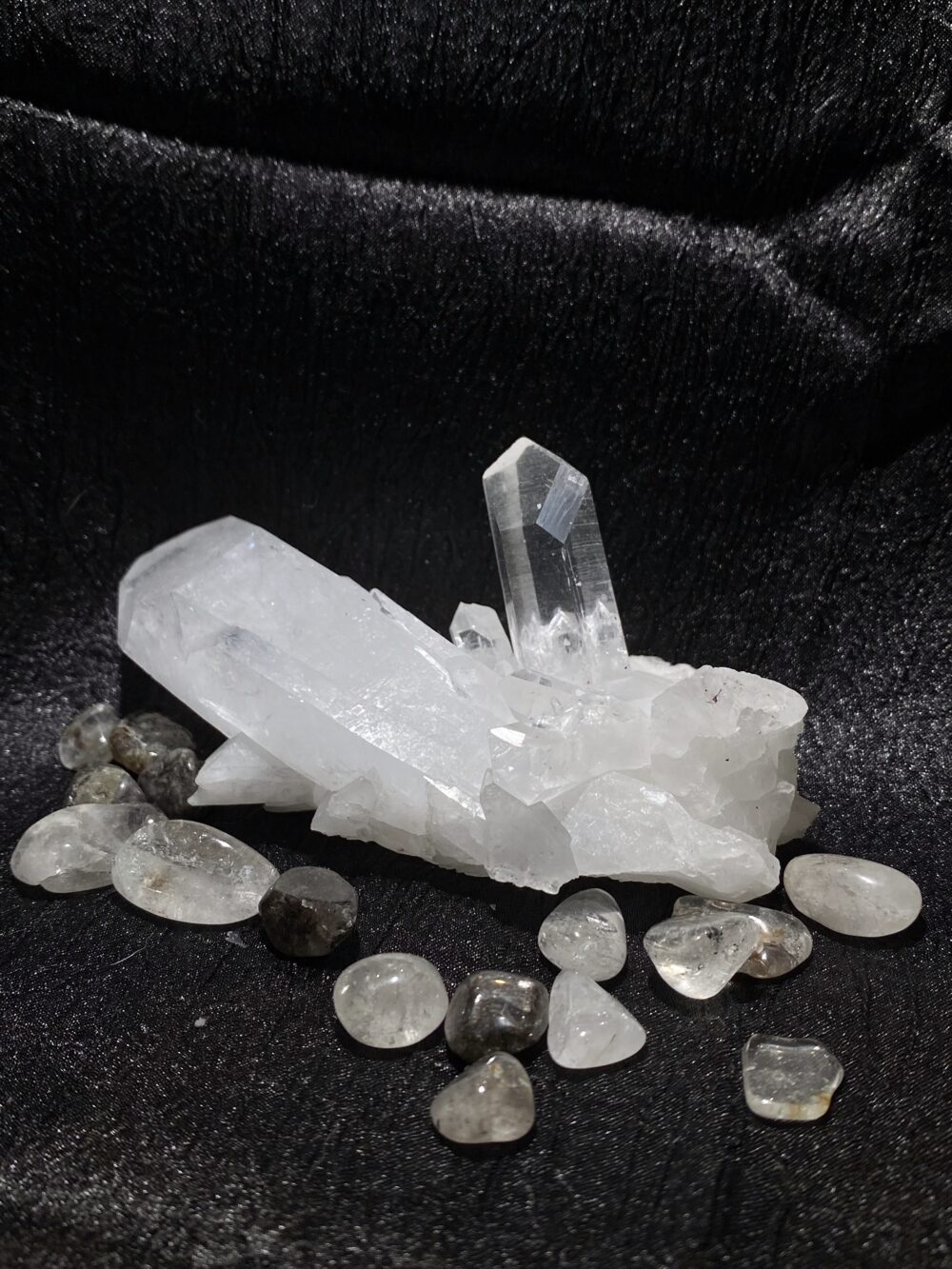 白水晶簇 Clear Quartz Cluster