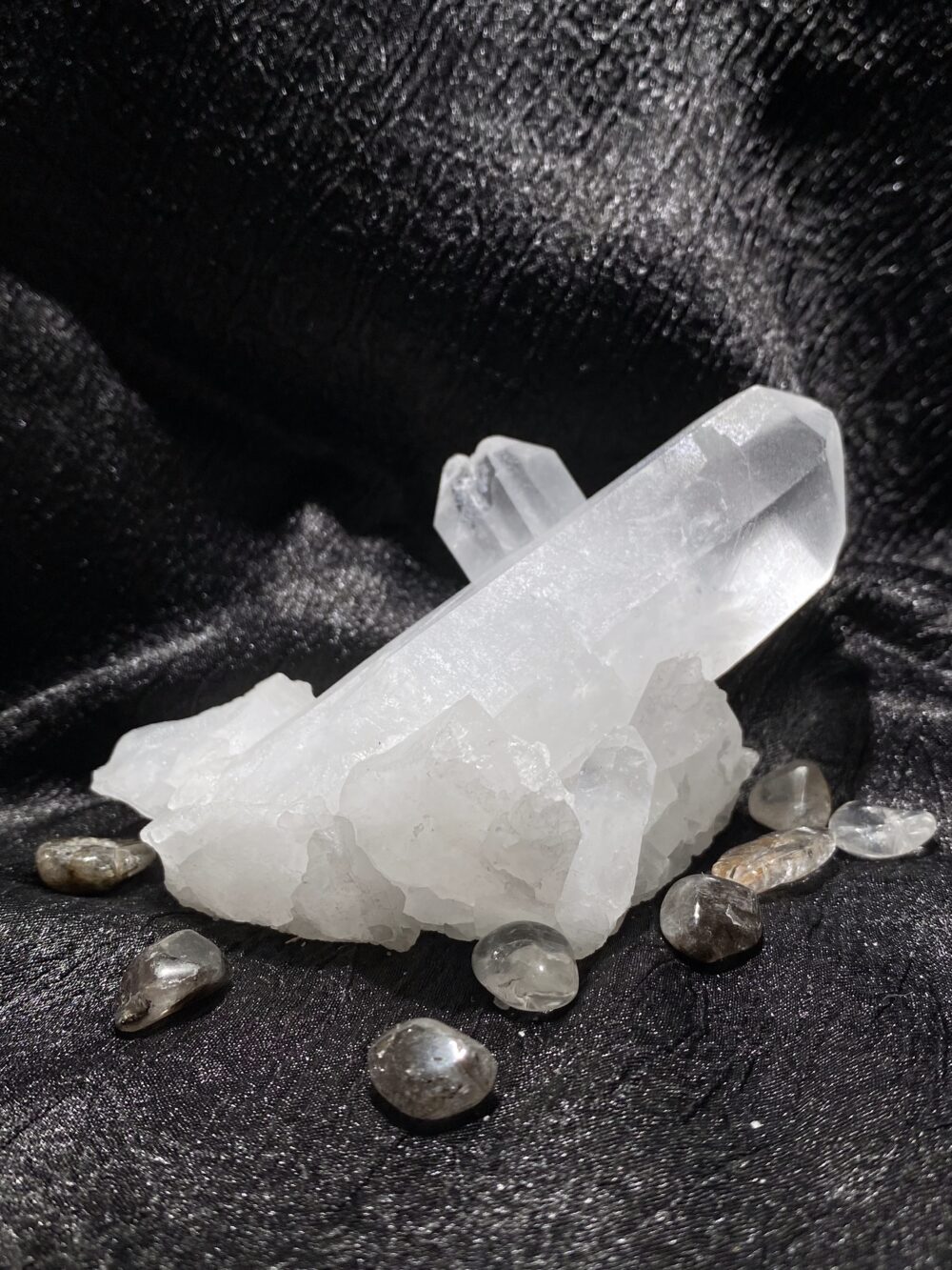 白水晶簇 Clear Quartz Cluster