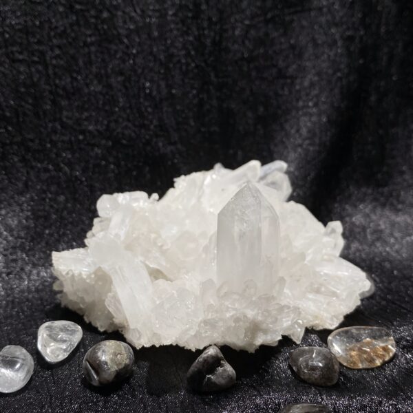 白水晶簇 Clear Quartz Cluster